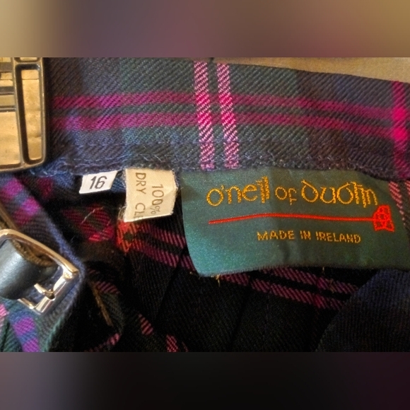 Kilt Unisex Mid Calf Ireland 100% Wool - Picture 8 of 10